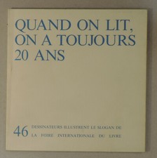 Quand on lit on a toujours 20