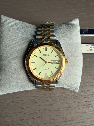 Seiko sq50 day date - seiko, day-date