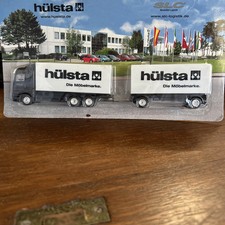 German plastic model truck trailer Replica Hulsta/SLC