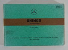 Picture catalogue parts catalogue Mercedes Benz Unimog 413 / 416 stand 1972