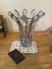 Vase En Cristal Corolle H 36
