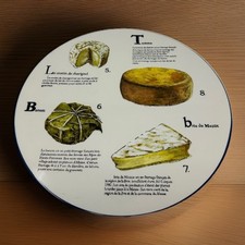 Williams Sonoma French Cheese Charcuterie Plate Fromage Francais M. Lange 13"