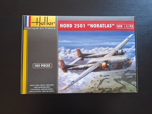 Heller nord 2501 noratlas - heller, 1/72