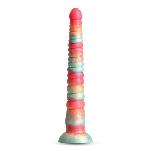 Gode ventouse silicone red - ventouse, en