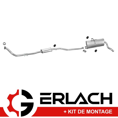 Echappement silencieux pour