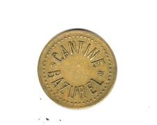 JETON DE 1 F DE LA CANTINE