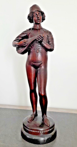 Statue sculpture joueur - sculpture, d'un