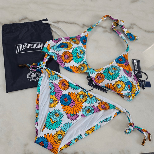 Vilebrequin floral bikini - vilebrequin,