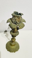 Ancien Bougeoir En Bronze