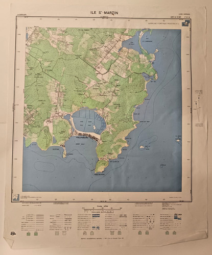 Carte marine guadeloupe - marine,