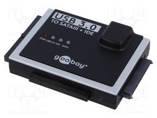 1 pièces, Adaptateur USB 2.0 pour IDE et SATA GOOBAY-72013 /E2FR