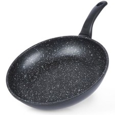 Poêle à frire granit 28 cm GRANDE induction gaz