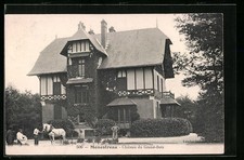 Old postcard Menestreau, Chateau du Grand-Bois 