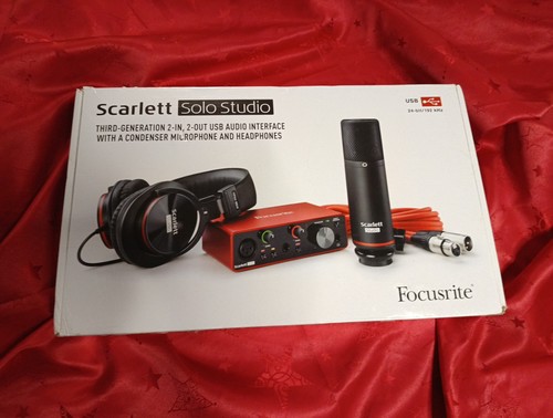 Focusrite scarlett solo - scarlett, studio