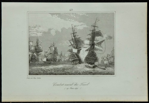 1845 bataille navale du - -,