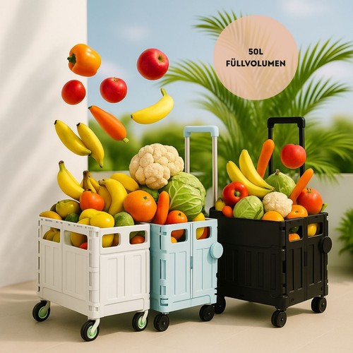 Panier pliable roulettes - à, 4