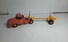 Antique DINKY TOYS #36 A TRACTOR WILLEME semi trailer FARDIER bm