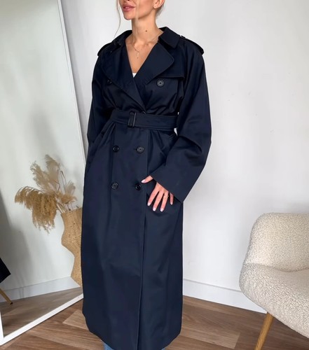 Burberry navy vintage - -, trench