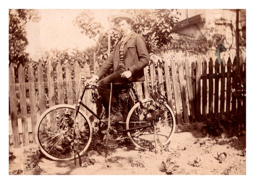 Promenade vélo vintage - promenade, à