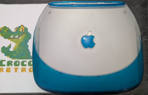 Apple ibook clamshell - apple, bleu