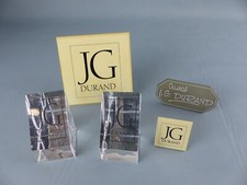 Lot de 5 présentoirs plaque publicitaire de magasin CRISTAL JG DURAND