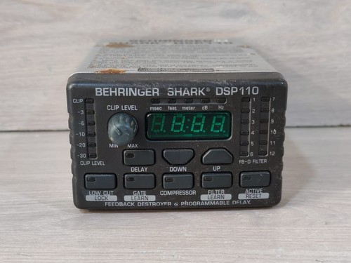 Behringer shark dsp110 signal - behringer,