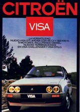 Catalogue brochure Citroën