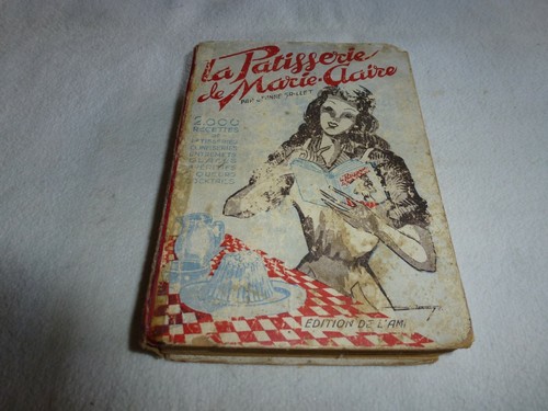 Ancien livre patisserie de - livre, la