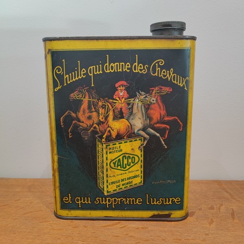 Ancien bidon yacco - ancien, yacco,ancien