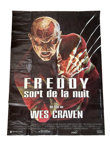 Affiche freddy sort nuit - affiche,