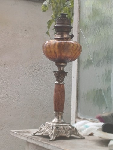 Ancienne lampe huile - ancienne, a