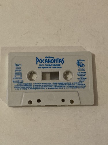 Cassette audio pocahontas - audio,