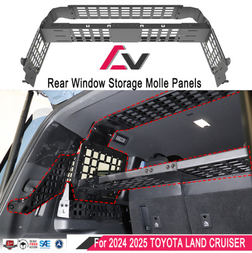Steel rear window storage - steel,