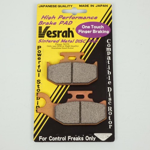 Plaquette frein vesrah pour - de,