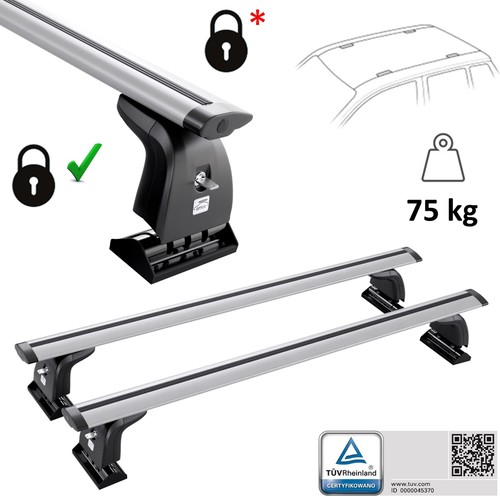 Barres toit aluminium - de, en