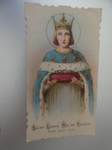 Image pieuse saint louis - image,