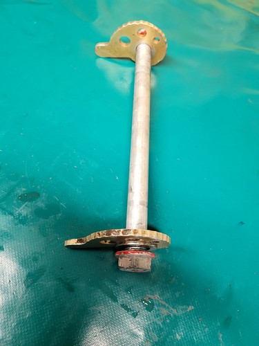 Axe roue arrière scorpa - axe,