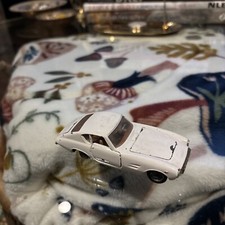 Politoys M  FIAT 1500 GT Ghia, No. 528, 1 / 43, White Missing Back Right Tire
