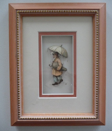 Violoniste sous pluie anton - sous,
