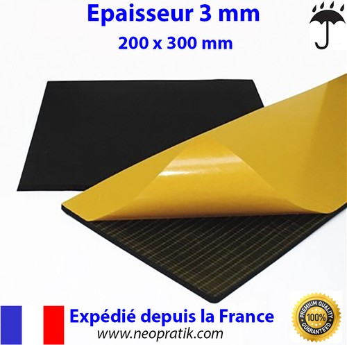 Plaque mousse ép 3 mm - de,