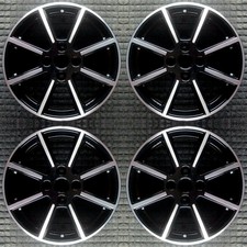 Ford Fiesta Machined w/ Black Pockets 16" OEM Wheel Set 2014 to 2019