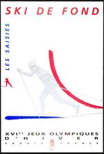 Albertville 92 - Vandystadt Duomo, 1992 - CROSS-COUNTRY SKIING - Original Vintage Poster