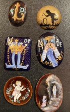 Rare Lot Petites Plaques