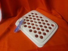 Petit ravioles party blanc avec cuillère  bleu  TUPPERWARE 