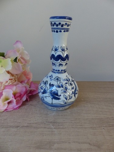 Vase céramique oiseau biche - vase,