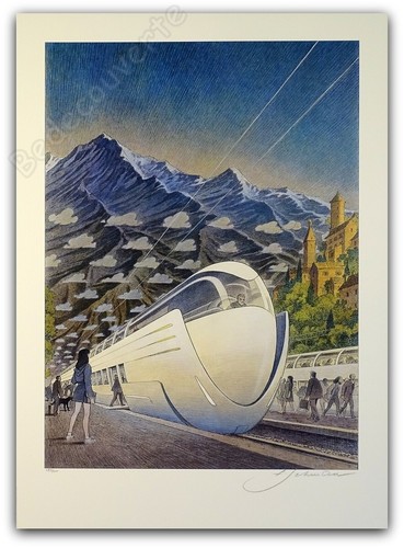Affiche françois schuiten - affiche,