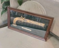 1980 Franklin Mint Versailles Pistolet Napoleon 24k gold sterling framed art