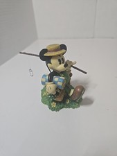 Enesco Mickey Mouse "In The Good Old Summertime" Figure Missing Wagon With Cat