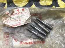 Honda CR125M CR125M1 MT125 MT125R Cylinder Stud Bolt NOS x4 Japan 90034-360-700