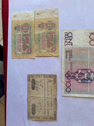Billet belge honderd frank - honderd,